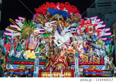 「青森県」八戸三社大祭・夏夜間展示運行 八戸市 「青森県」八戸三社大祭・夏夜間展示運行 八戸市 133440017