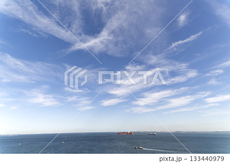 青空と白い雲 133440979