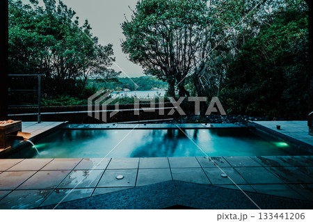 三重県で早朝に入った貸切露天風呂 133441206