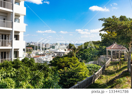 高台から見た住宅街 高台から見た住宅街 133441786