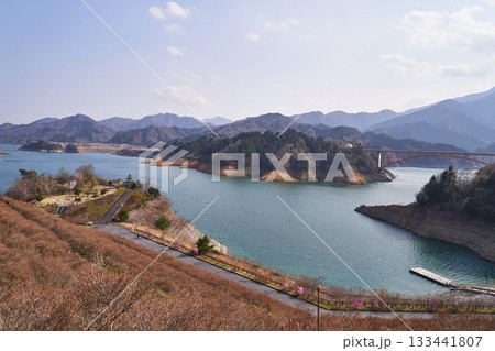 神奈川県 春の宮ヶ瀬湖 神奈川県 春の宮ヶ瀬湖 133441807