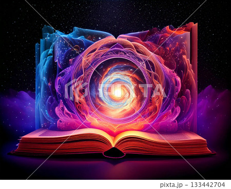 アカシックレコードのイメージ,　AI生成画像 133442704