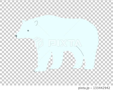 可愛的北極熊 可愛的北極熊 133442942