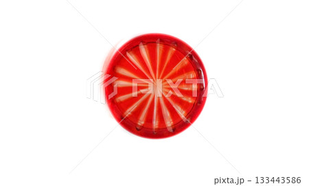 Red crystal vase. Red crystal vase. 133443586