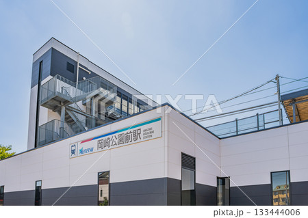 岡崎市の岡崎公園前駅の風景(愛知県) 133444006