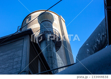 Urban Cement Factory in Brutalist Style Urban Cement Factory in Brutalist Style 133444638