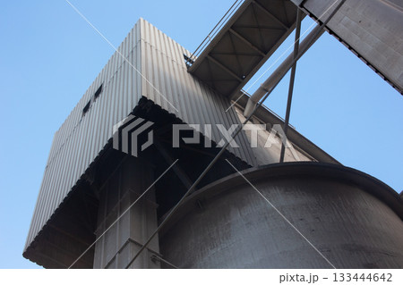Concrete Plant in Stark Industrial Environment 133444642