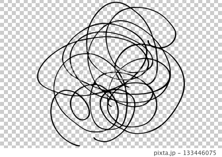 手描きのぐちゃぐちゃに書いたモヤモヤのイメージ ストレス 不満 鬱病 手描きのぐちゃぐちゃに書いたモヤモヤのイメージ ストレス 不満 鬱病 133446075