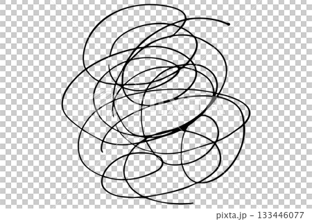 手描きのぐちゃぐちゃに書いたモヤモヤのイメージ ストレス 不満 鬱病 手描きのぐちゃぐちゃに書いたモヤモヤのイメージ ストレス 不満 鬱病 133446077