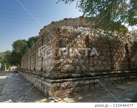 Heritage Stone built central stupa and votive shrine Mohra Muradu 133446477