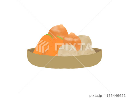 シンプルな野菜のイラスト 133446621