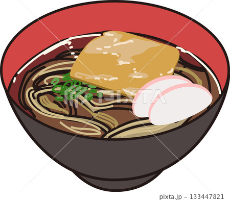 年越しそば_年末 133447821