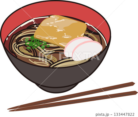 年越しそば_年末 年越しそば_年末 133447822