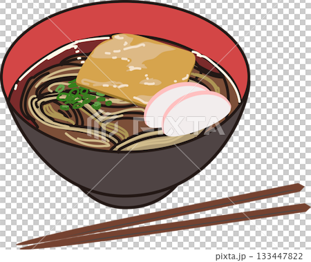 年越しそば_年末 年越しそば_年末 133447822