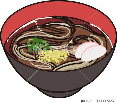 年越しそば_年末 年越しそば_年末 133447823