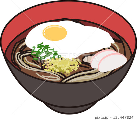 年越しそば_年末 133447824