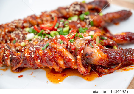 Grilled Whole Octopus Grilled Whole Octopus 133449253