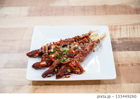 Grilled Whole Octopus 133449260
