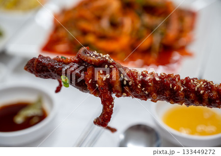 Grilled Whole Octopus 133449272