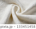 Sailcloth Fabric Seamless White Cotton Weave Top View Marine Textile Texture Detail 133451458