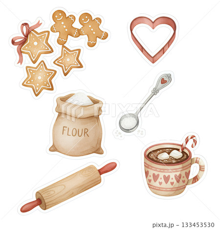 ジンジャーブレッドクッキー・ベーキングセット 133453530