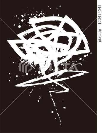 落書きのペイント。汚れたテクスチャー。グランジ、スプレーの素材。 落書きのペイント。汚れたテクスチャー。グランジ、スプレーの素材。 133454543