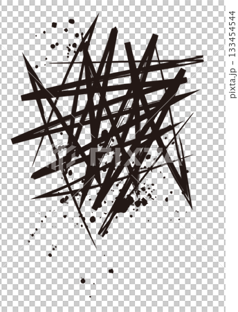 落書きのペイント。汚れたテクスチャー。グランジ、スプレーの素材。 133454544