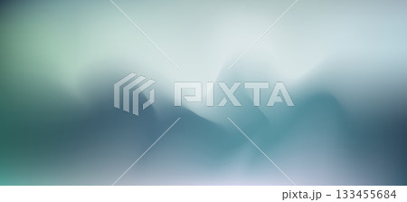 Abstract mesh gradient background of blurred navy indigo blue, teal and light green shades. Wavy soft atmospheric mountains silhouette, suitable for fluid graphic design, liquid 3d poster Abstract mesh gradient background of blurred navy indigo blue, teal and light green shades. Wavy soft atmospheric mountains silhouette, suitable for fluid graphic design, liquid 3d poster 133455684
