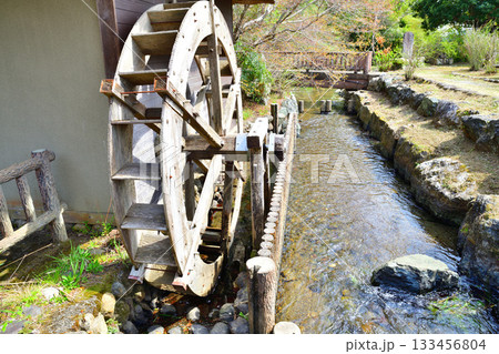 水車小屋　史跡　山吹の里歴史公園　越生町　　　 133456804
