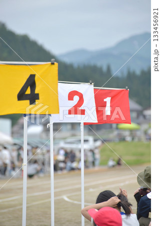 運動会の等賞旗05 133456921