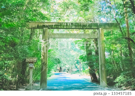 伊勢神宮外宮の風景 133457185