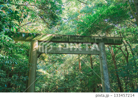 伊勢神宮外宮の風景 133457214