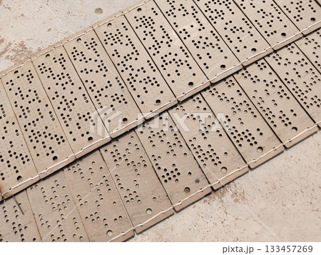 banarsi handloom saree designer punch card. Jacquard handloom pattern cards for an old textile machine in varanasi india banarsi handloom saree designer punch card. Jacquard handloom pattern cards for an old textile machine in varanasi india 133457269