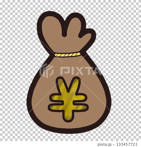 一袋錢的插圖 133457721