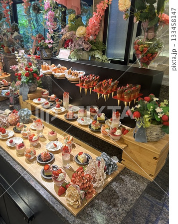 ホテルの苺ブュッフェ ホテルの苺ブュッフェ 133458147