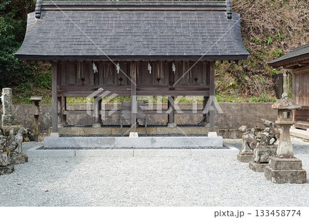 出雲二ノ宮の佐太大社本殿脇に建つ四神を奉る北末社 133458774