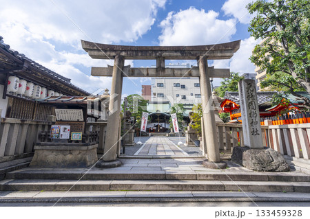 京都　梛神社（元祇園社）と隼神社 133459328