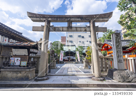 京都　梛神社（元祇園社）と隼神社 133459330