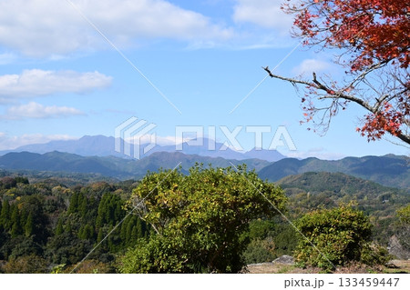 晩秋の岡城址から九重連山を眺める 晩秋の岡城址から九重連山を眺める 133459447