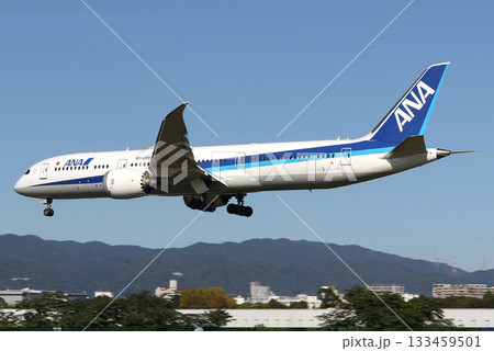 JAL B789伊丹アブローチ JAL B789伊丹アブローチ 133459501