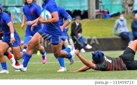 ラグビー、高校ラグビー 133459713