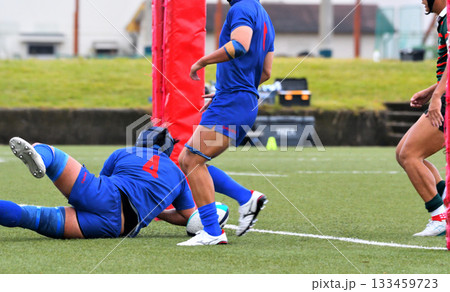 ラグビー、高校ラグビー 133459723