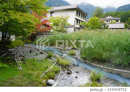 栃木県 日光 奥日光湯元温泉源泉 栃木県 日光 奥日光湯元温泉源泉 133459752