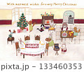 クリスマスパーティの準備 133460353