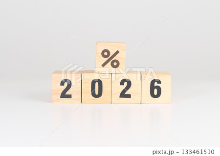 2026 New year with percentage. Interest rate, GDP, stocks market, financial, deflation and Inflation, mortgage, debt, Loan and Economic Recession 2026 New year with percentage. Interest rate, GDP, stocks market, financial, deflation and Inflation, mortgage, debt, Loan and Economic Recession 133461510