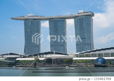 晴天のマリーナベイサンズ, シンガポール 133461709