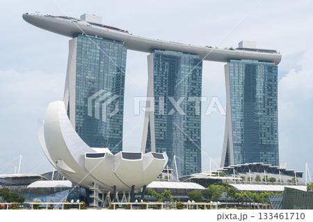 晴天のマリーナベイサンズ, シンガポール 133461710