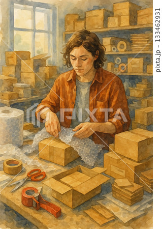 ボクシング 拳闘 パッケージ 133462931