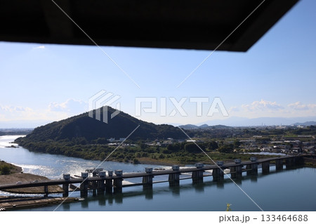 犬山城、天守閣から見る景色【愛知・犬山】 133464688