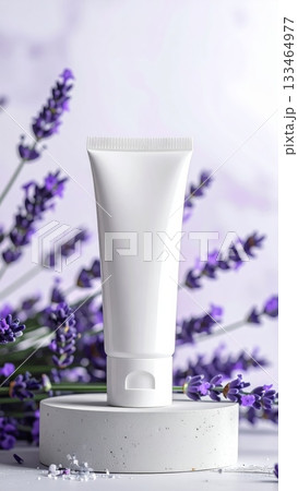 Lavender White Tube 133464977